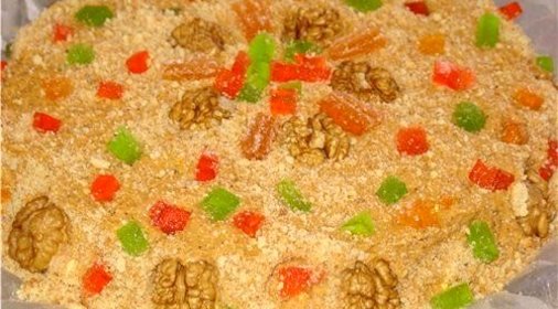 Торт из пастилы