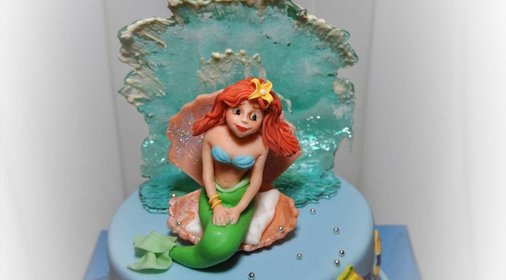Торт Русалочка