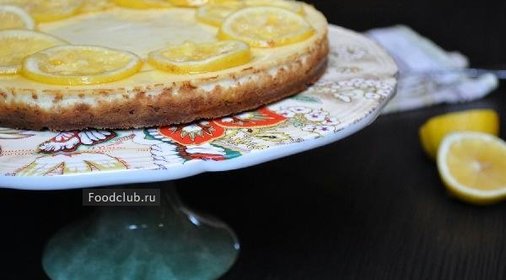 Пирог с рикоттой и лимоном