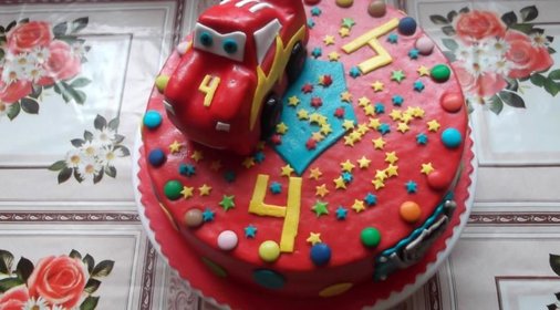 Тортик Молния Маквин