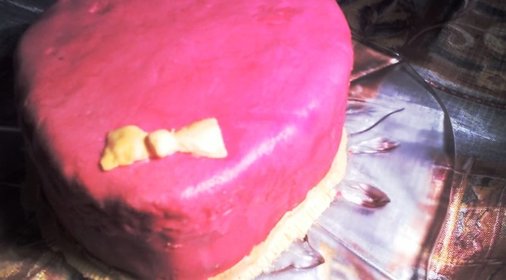 Торт Валентинка