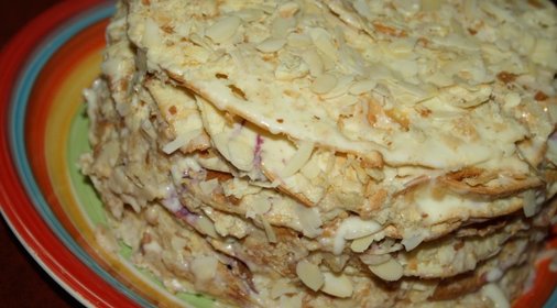 Торт Стёпка-растрёпка с чёрной смородиной - спасибо Лене Кыш