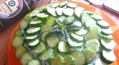 Соленый тортик с..огурцами