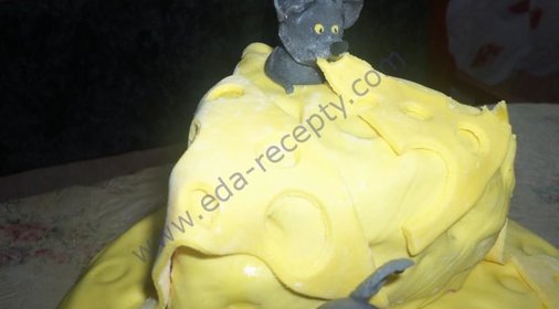 Торт Сыр с мышками