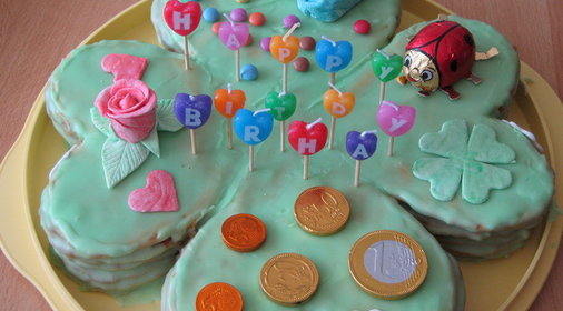 торт клевер