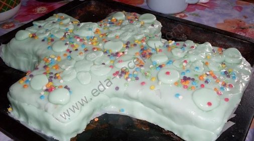 Торт На крестины