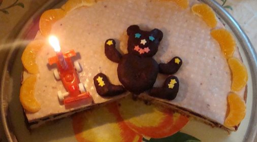 Торт без выпечки Roládový(вариант)