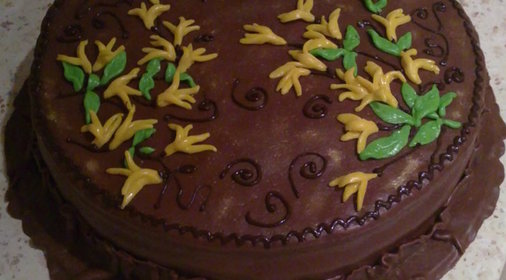 Торт Ночь над Форзицией