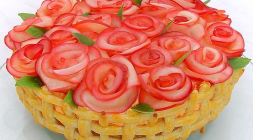 Торт «Миллион алых роз»