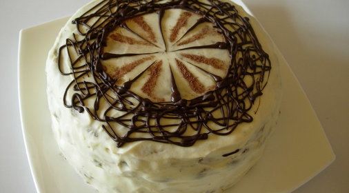 Белое на черном или черное на белом торт