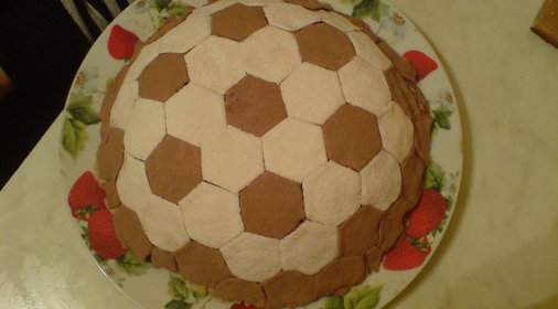 торт Футбольный мяч