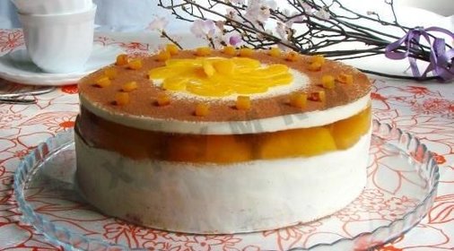 Торт Нежный персик