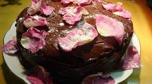 Торт Розовые лепестки