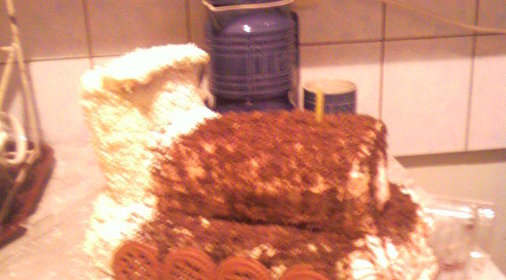 торт ПАРОВОЗИК для Назара