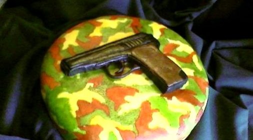 Торт Камуфляж