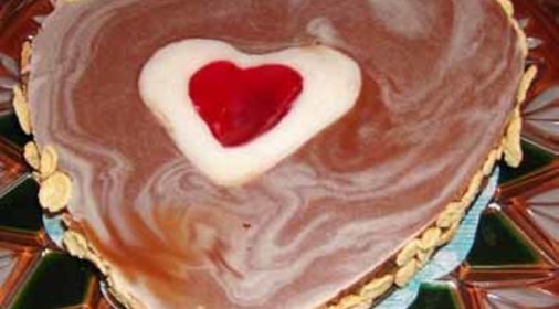 Торт Валентинка