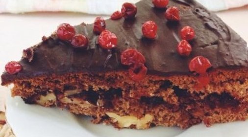 Торт Брусничная поляна