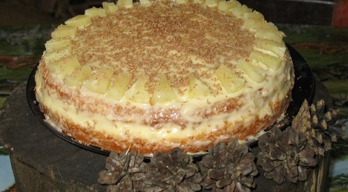 Шафранный торт