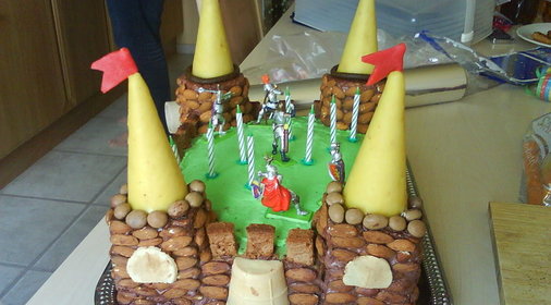 торт Рыцарский замок