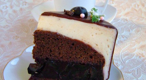 Торт «Полночная фиалка». Авторский