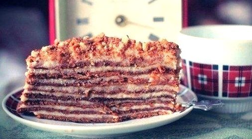 Торт «Рыжик» с заварным кремом