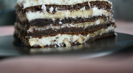 Черемуховый торт Снежок