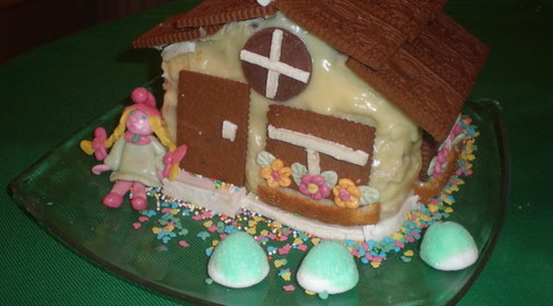 Торт ДОМИК (без выпечки)