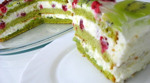 Торт Мятная свежесть