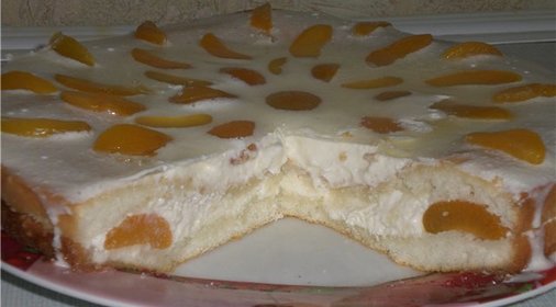 Абрикосовый торт