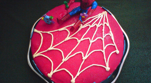 Торт Человек паук