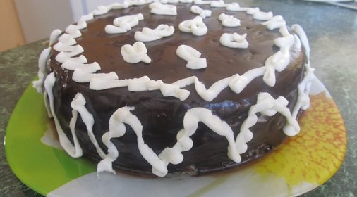 Торт маково-кокосовый