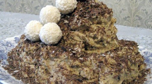 Торт Светочка ( без выпечки)