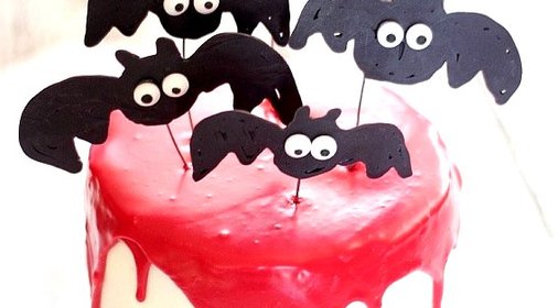 Торт Вампир на Хэллоуин