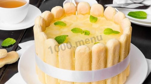 Торт с ананасами