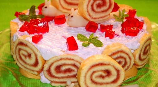 ТортВеселые улитки