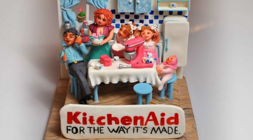 Торт Счастливая семья KitchenAid