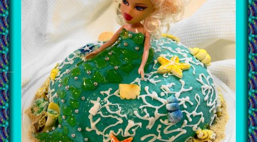 Торт Русалочка