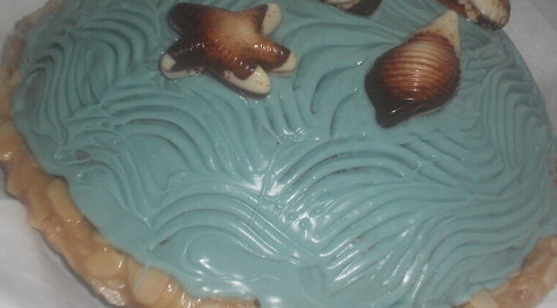 Торт Дары моря (без выпечки)