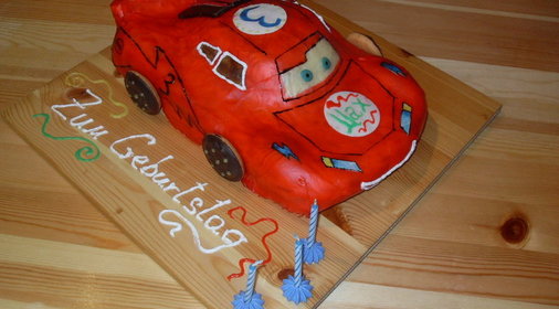 Торт ТАЧКА McQueen