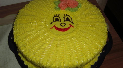 Торт Солнышко