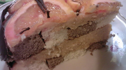 Торт пудинговый Шахматный