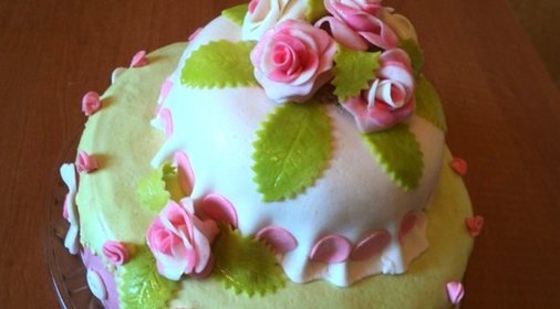 Торт «Цветы» для Риты