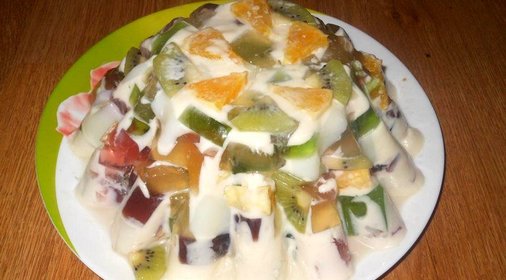 Торт Разноцветное стекло