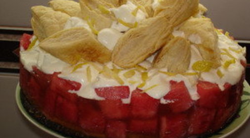 Торт Арбуз в вине