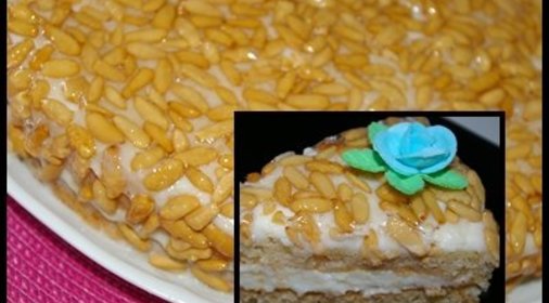 Торт КЕДРОВЫЙ ( tarta de Piñones)