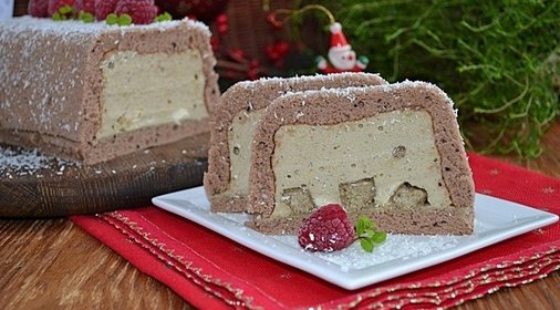 Торт с халвой