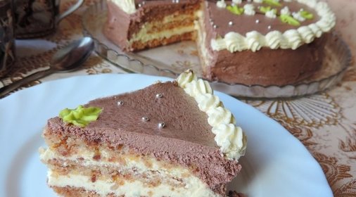 Арахисовый торт «Лакомка»