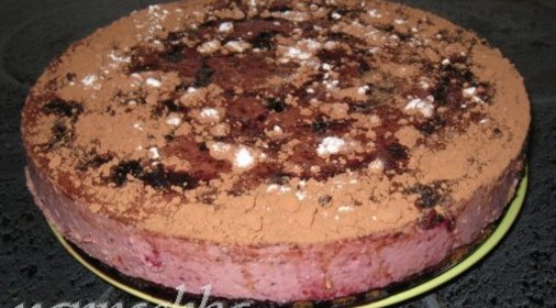 Торт Черничный бриз