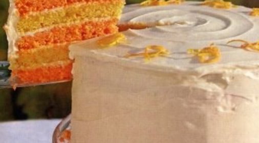 Цитрусовый торт праздничный