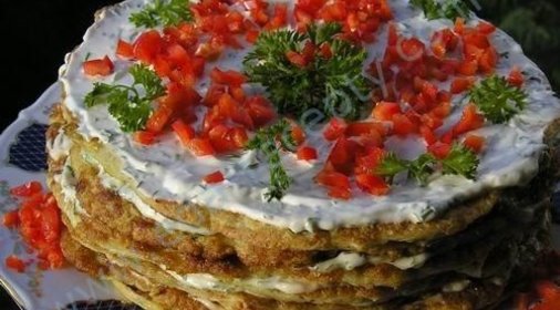 Кабачковый торт